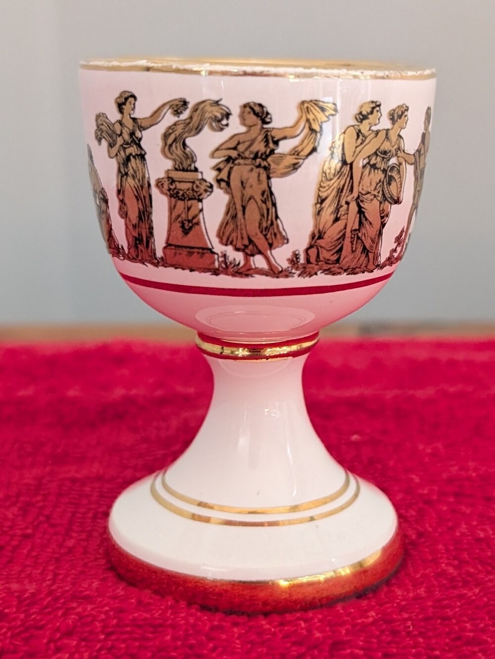 Egg Cup Hand Made In Rhodes By Kinoys In 24K Gold
